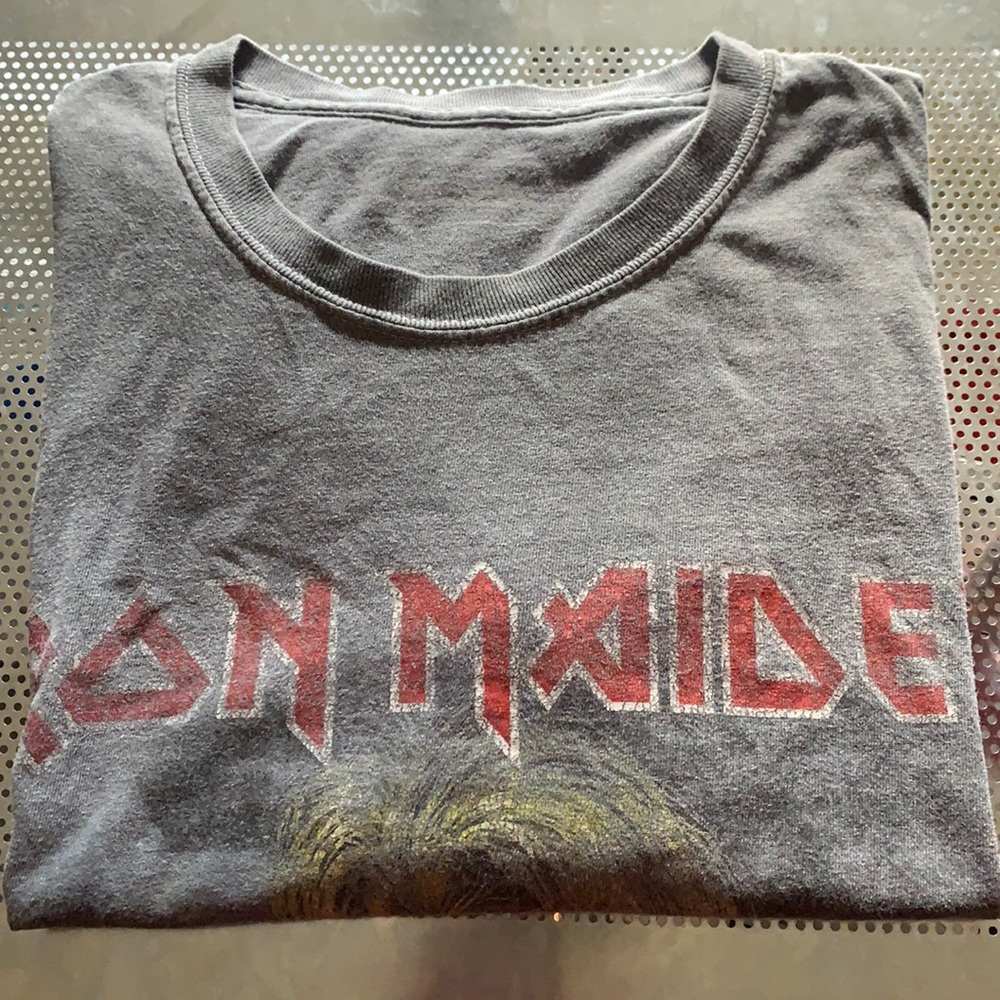 Iron Maiden oversized Graphic Tee